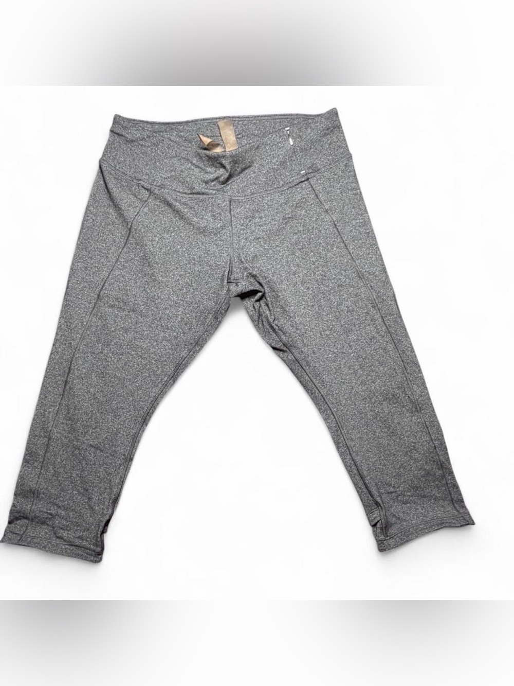 Calia by Carrie Underwood Gray Capri Leggings Size 1X High Rise